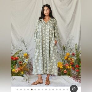Christy Dawn The Rumi Dress Sage Daisy XL